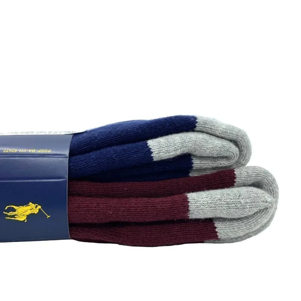 Polo Ralph Lauren Graphic Socks New Two Pack